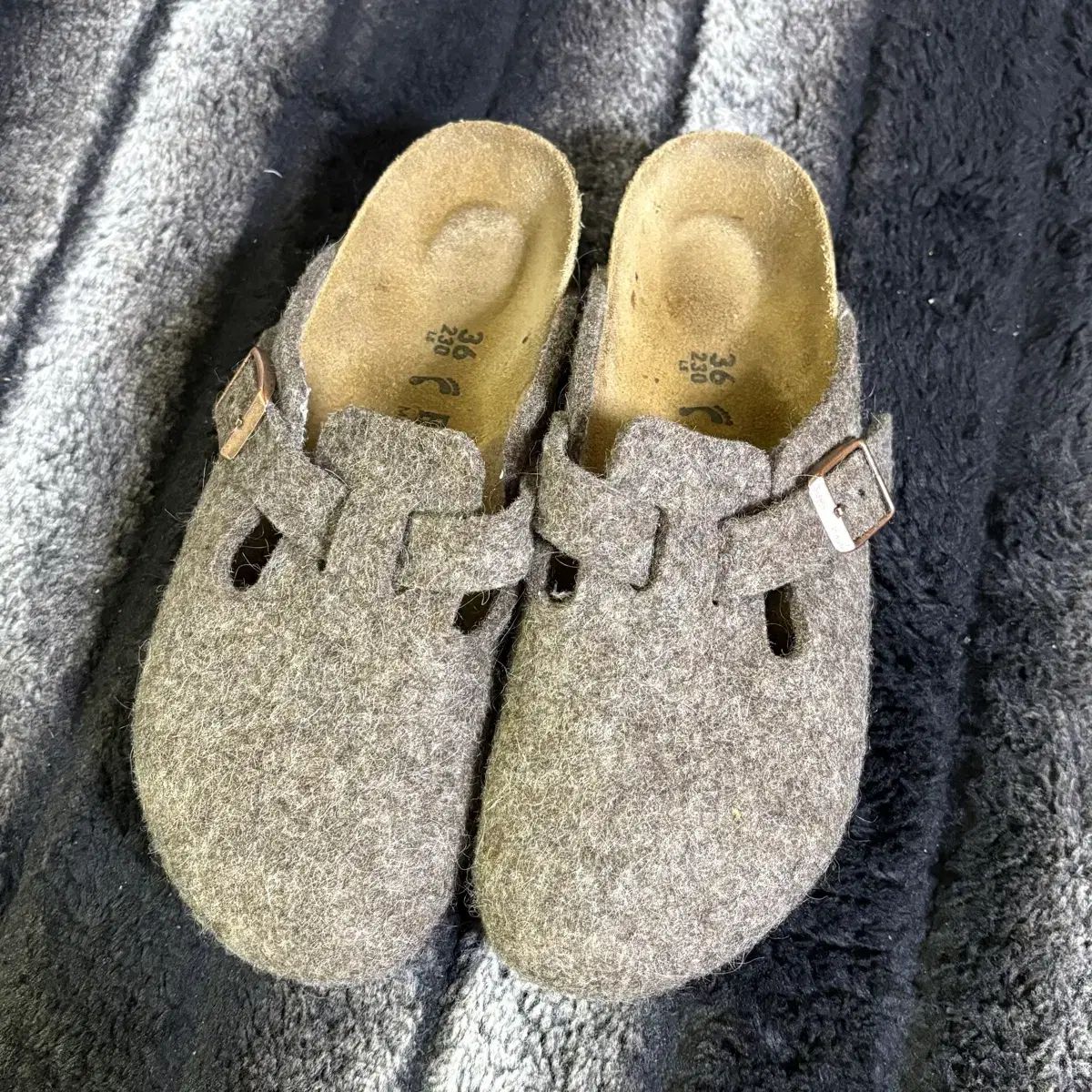 ビルケンシュトック ボストン ウールフェルト ココア 36/230 - メルカリ