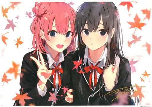 中古】原画イラストボード やはり俺の青春ラブコメはまちがっている