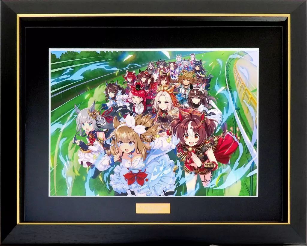 中古】原画イラストボード 付属品付)ウマ娘 プリティーダービー 公式