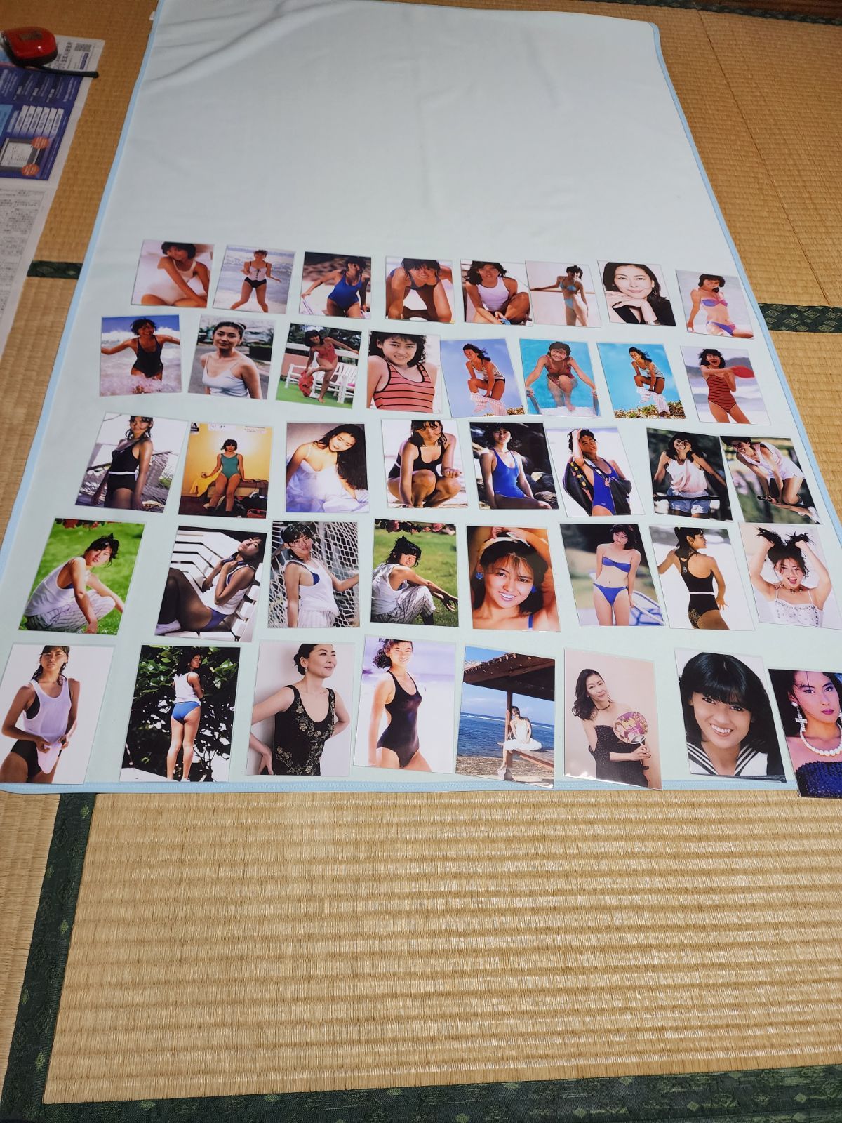 中山美穂さん L判写真 40枚 グラビアアイドル 裏面に英数文字記載あり