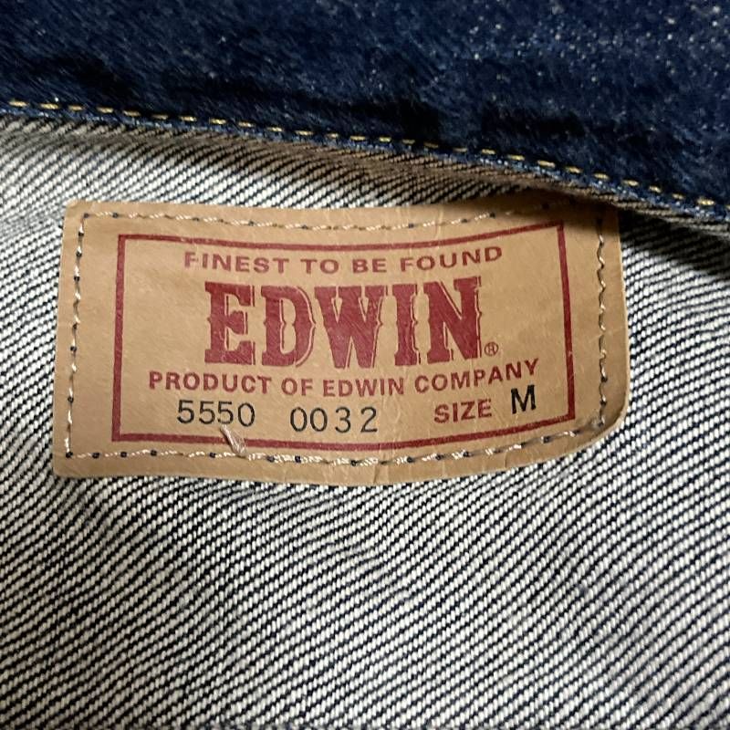 EDWIN Selvedge Denim Setup Made in Japan Indigo Trucker Jacket