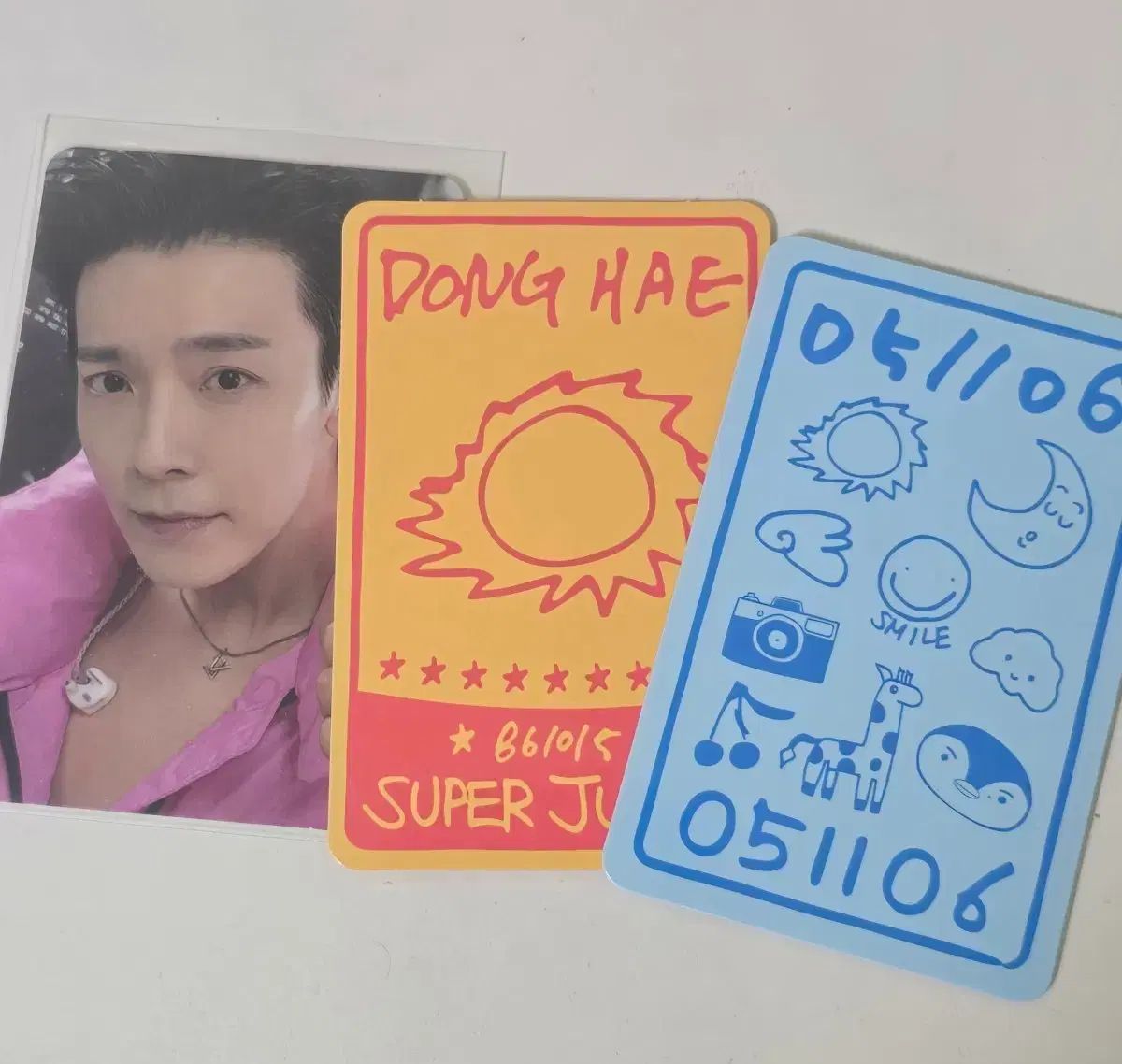 SUPER JUNIOR(スーパージュニア) ドンヘ(DONGHAE) お守り トレカ