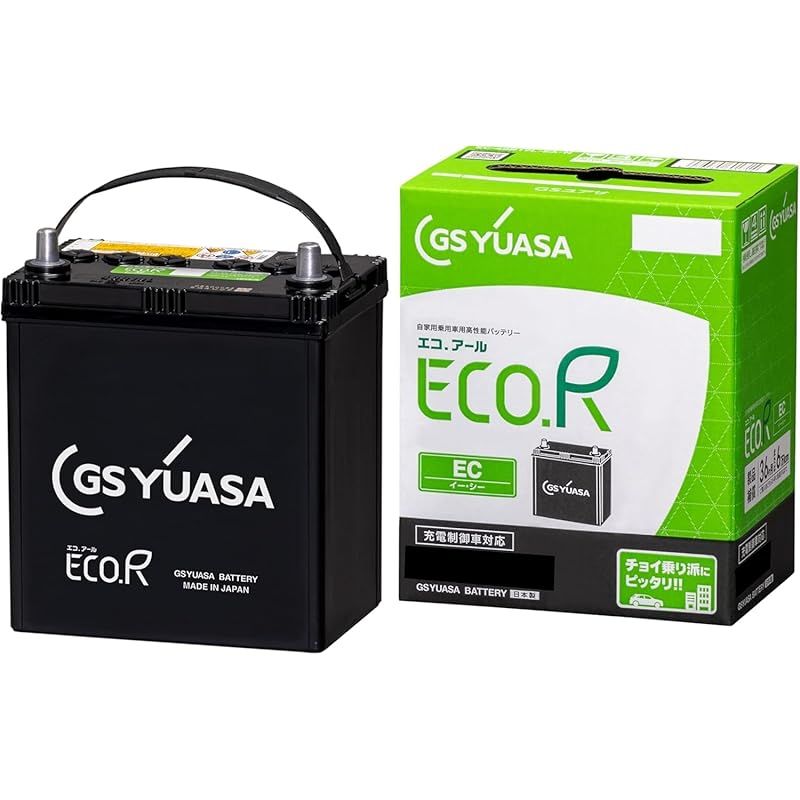 GSユアサ ジーエスユアサ ECO R EC 60 B 19 国産車バッテリー 充電制御車対応 GS YUASA 2025年モデル