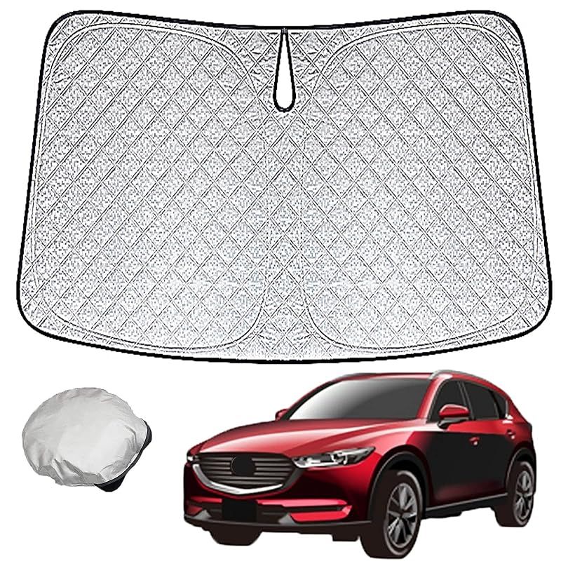 美品 未使用 CX-8サンシェード カーテン Vulcans マツダ CX-8 KG系 メッシュカーテン 日よけ フロントドア 2枚