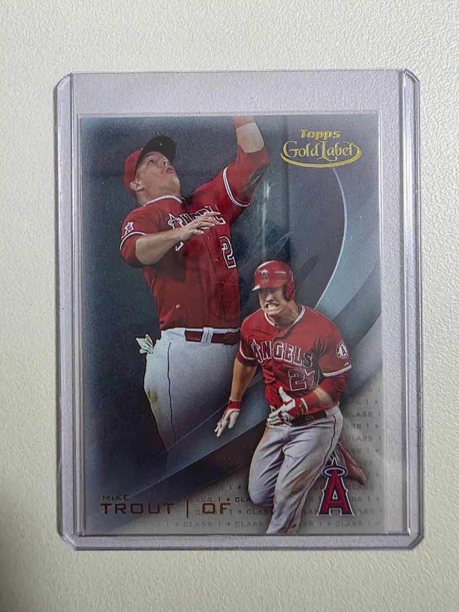 2016 MLB マイク・トラウト TOPPS トップス GOLDラベル カード 出品