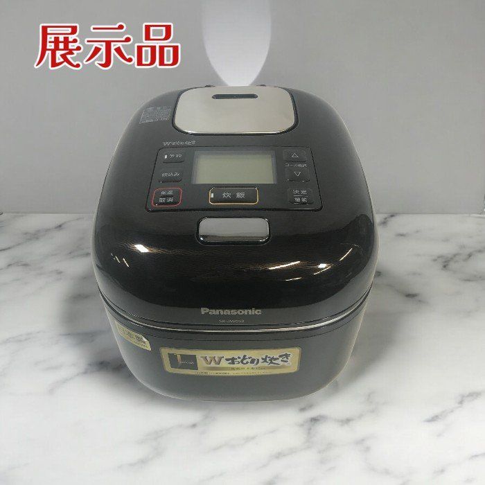 展示品）Panasonic パナソニック 炊飯器 SR-JW058-KK 3合 圧力IH 銘柄