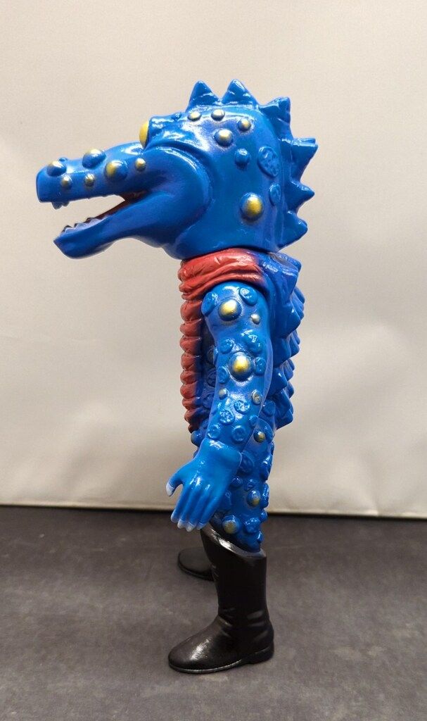 メディコム・トイ 東映レトロソフビコレクション キカイダー01 青ワニ