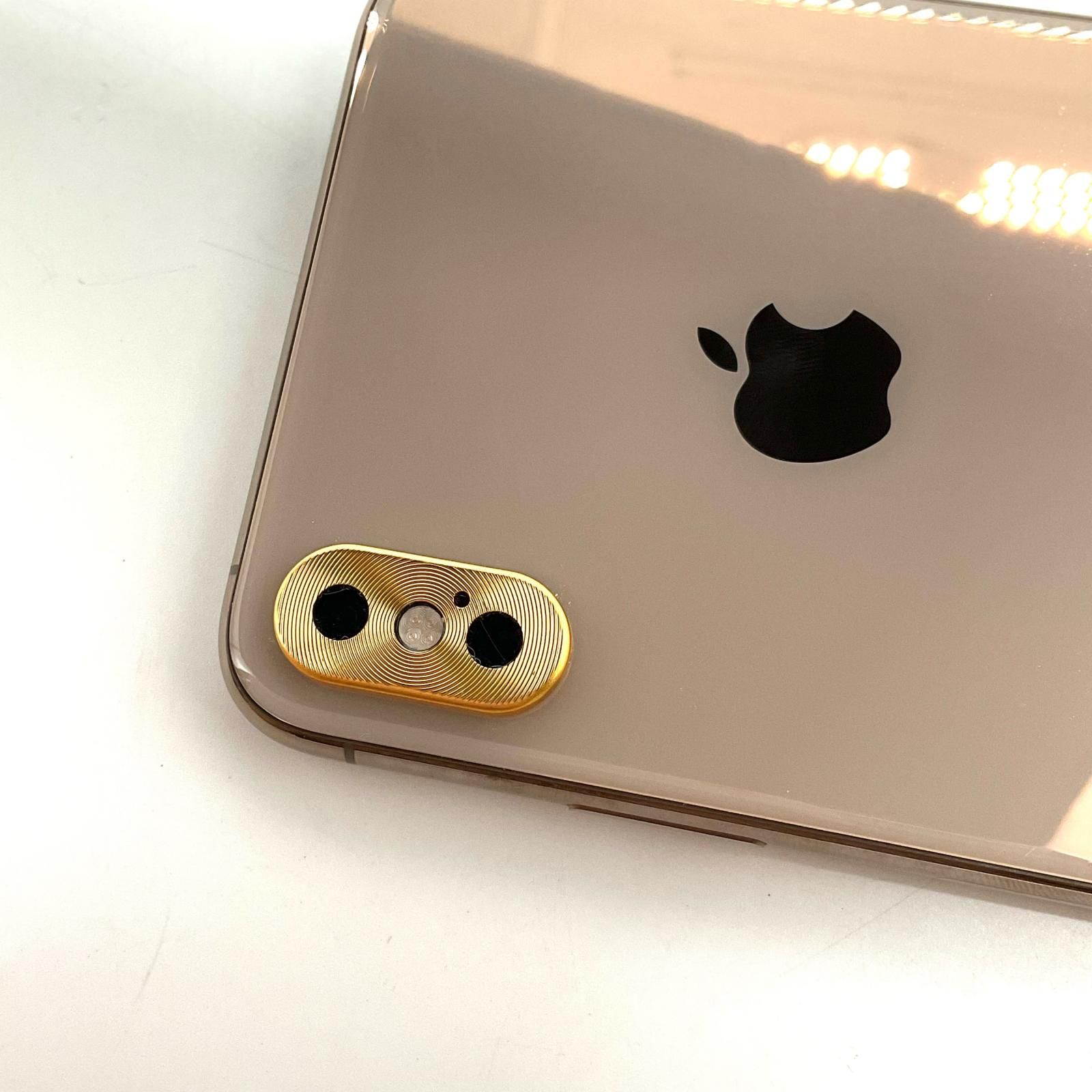 最速発送】 iPhone XS Max 256GB ゴールド docomo 白ロム【難有】 85