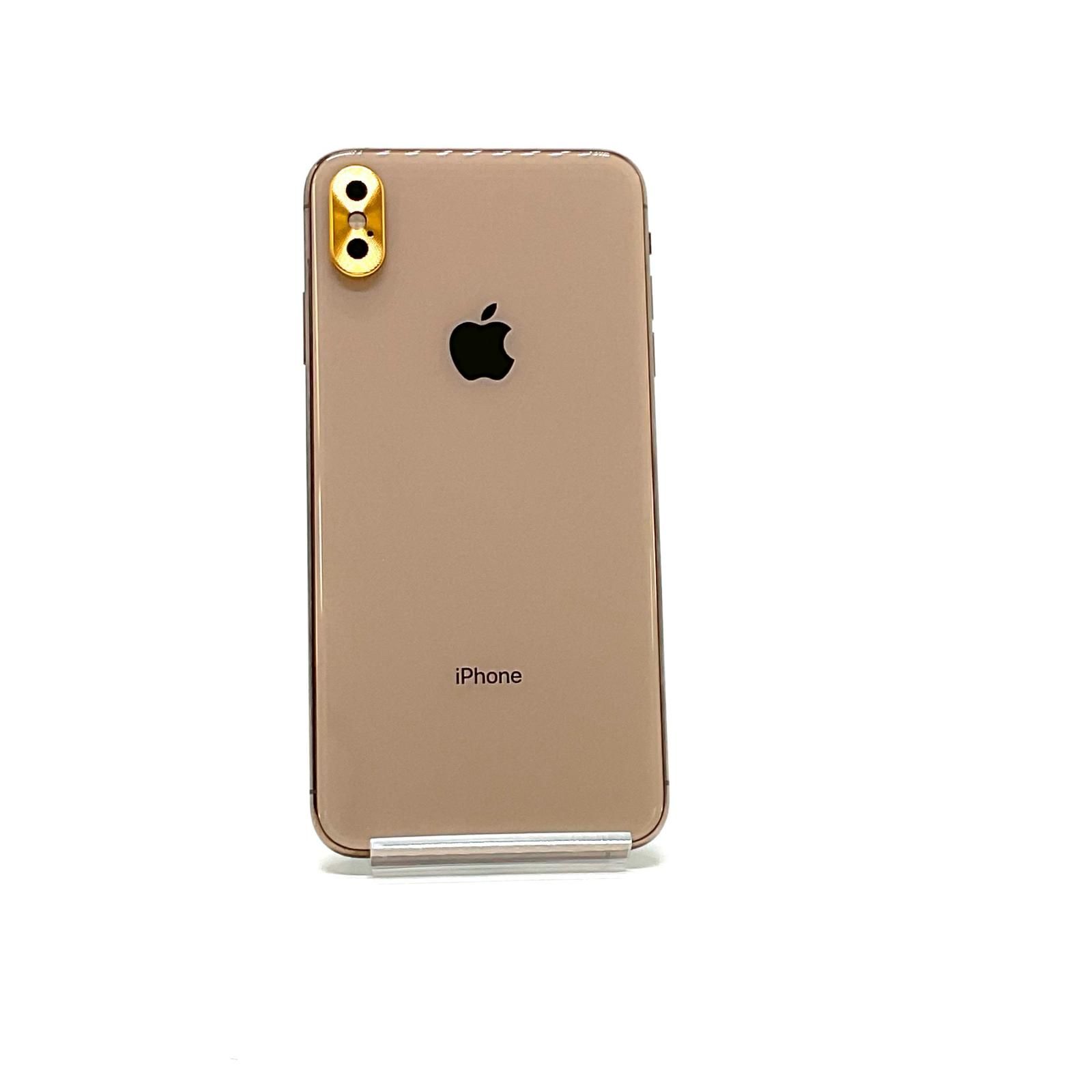 最速発送】 iPhone XS Max 256GB ゴールド docomo 白ロム【難有】 85