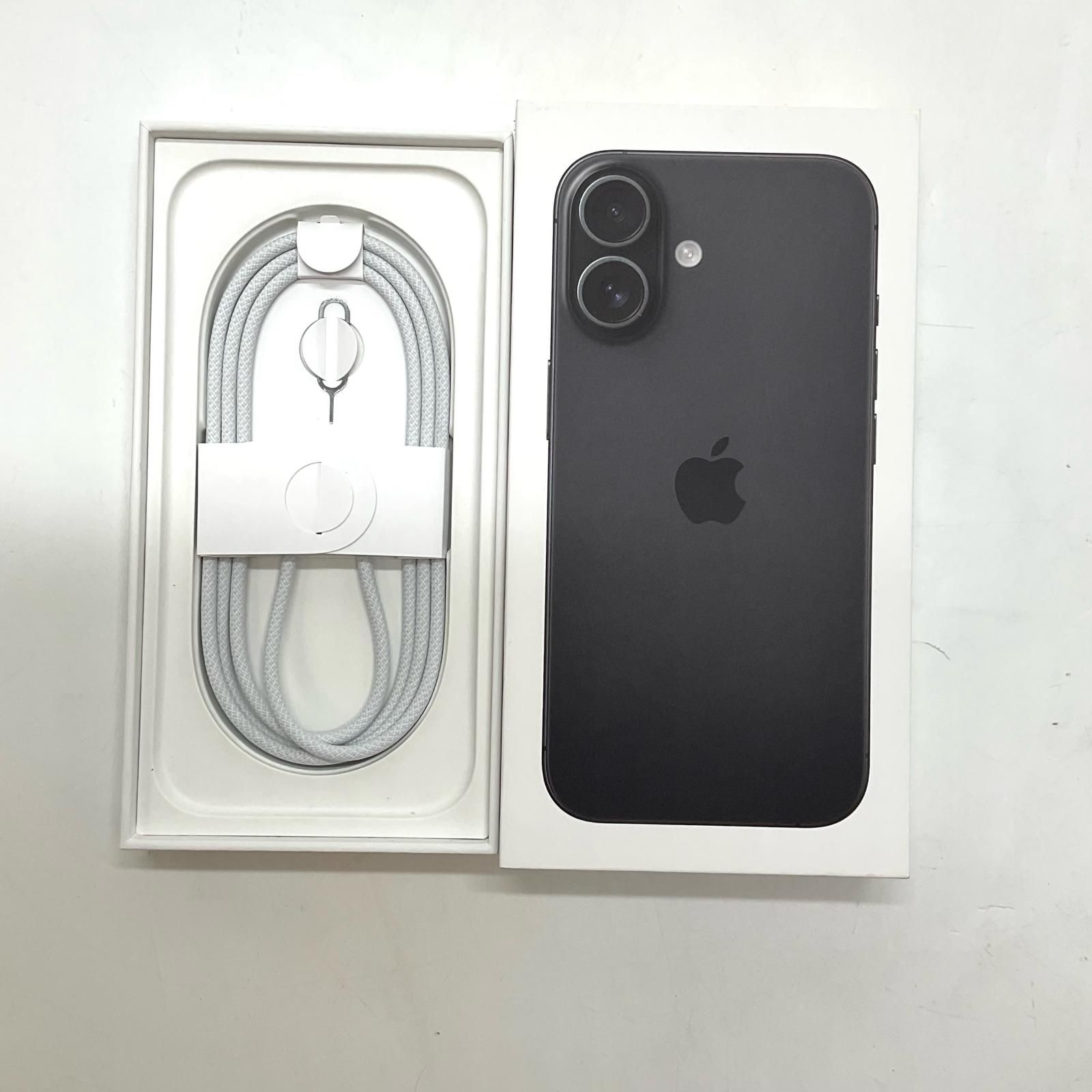  iPhone 16 128 GB ブラック au SIMフリー スマートフォン本体 スマートフォン 携帯電話