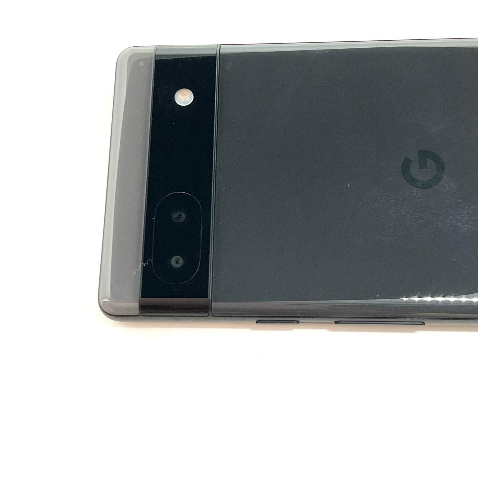  Google Pixel 6 a 128 GB Obsidian au SIMフリー 17 L 白ロム スマートフォン本体 スマートフォン 携帯電話