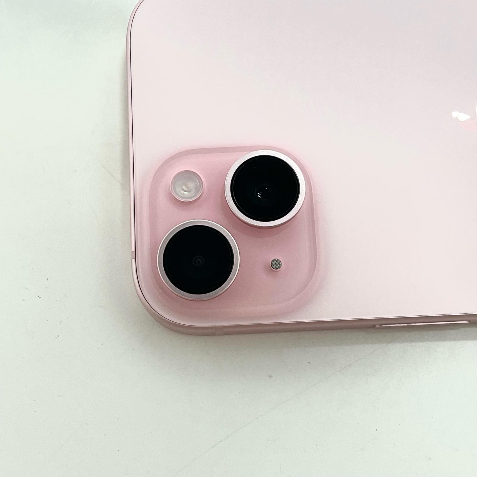 全額返金保証】【最速発送】 iPhone 15 512GB ピンク SIMフリー 白ロム