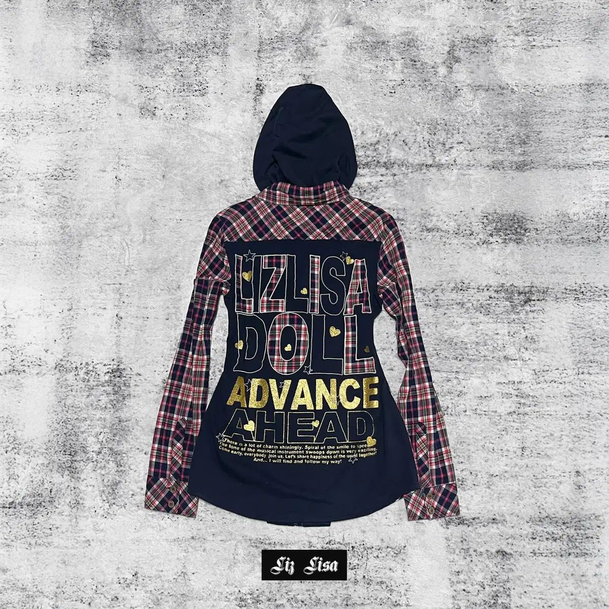 Liz Lisa y 2 k レイヤードフランネル