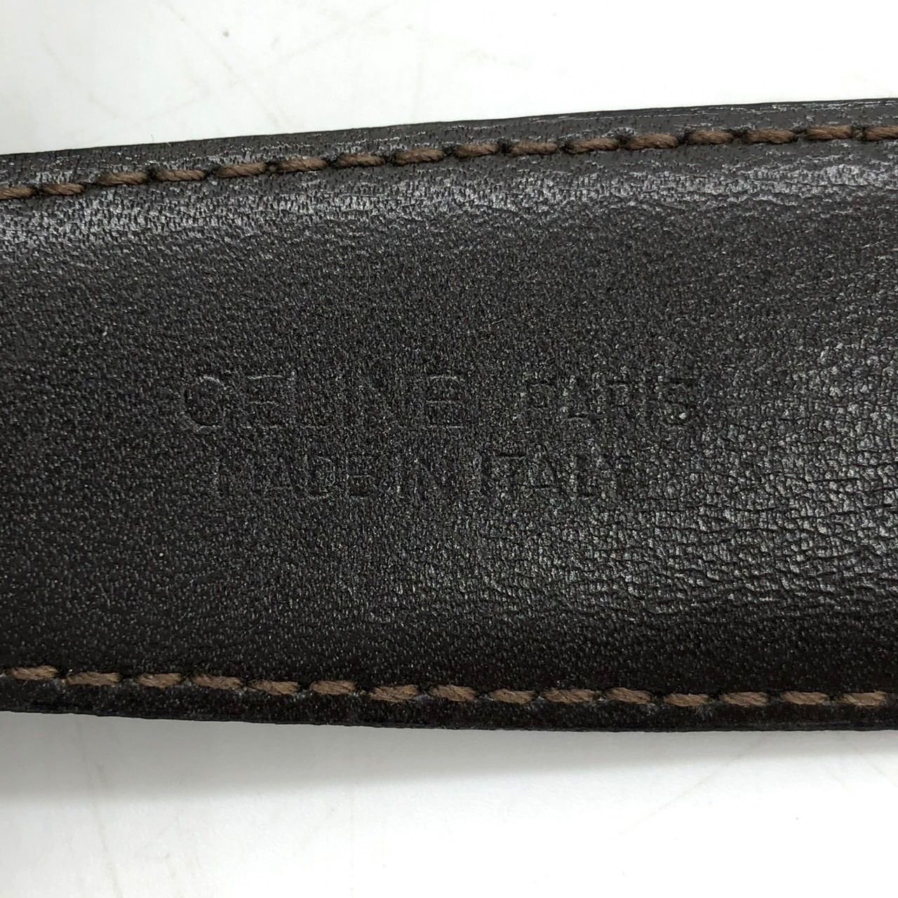 【美品】CELINE 馬車金具　金馬車　ゴールド金具　ベルト　黒 美品✨ セリーヌ ベルト 馬車金具 バックル ゴールド金具 レザー 黒