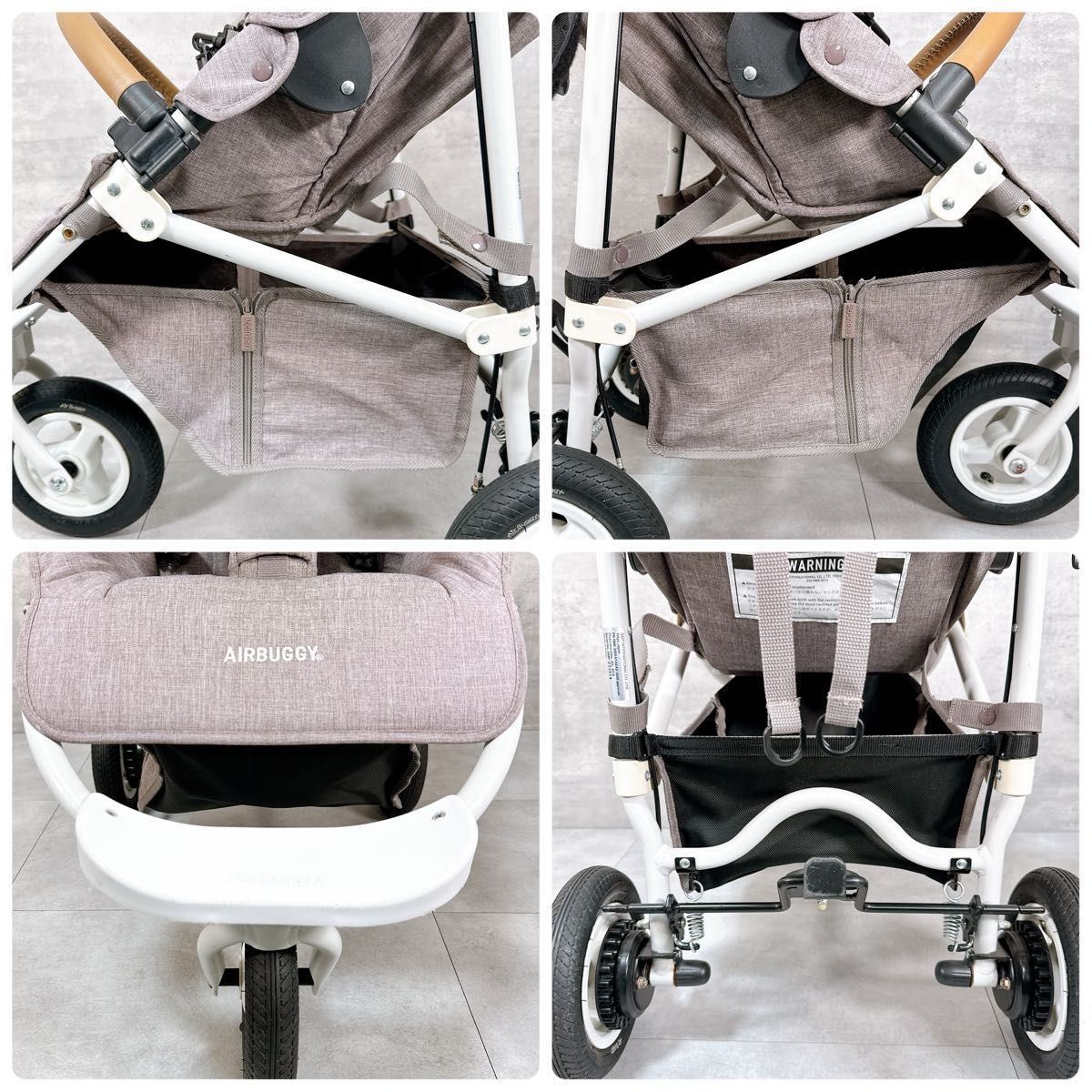 AirBuggy エアバギー ココブレーキEX ベビーカー 三輪 【K336】 AirBuggy エアバギー COCO BRAKE EX ココブレーキEX ベビーカー フロム