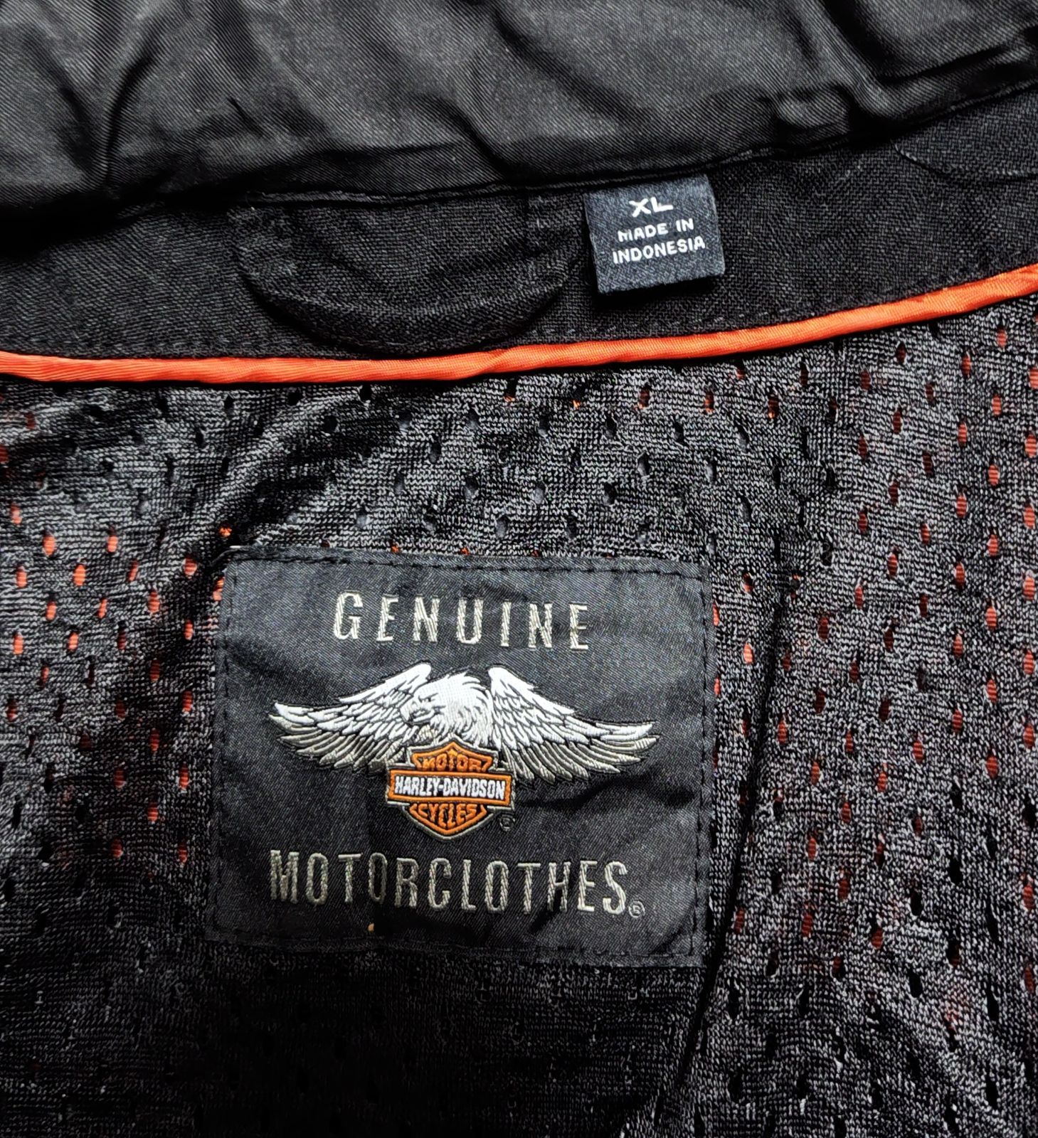 訳あり Harley-Davidson ハーレーダビッドソン ナイロン ライダース