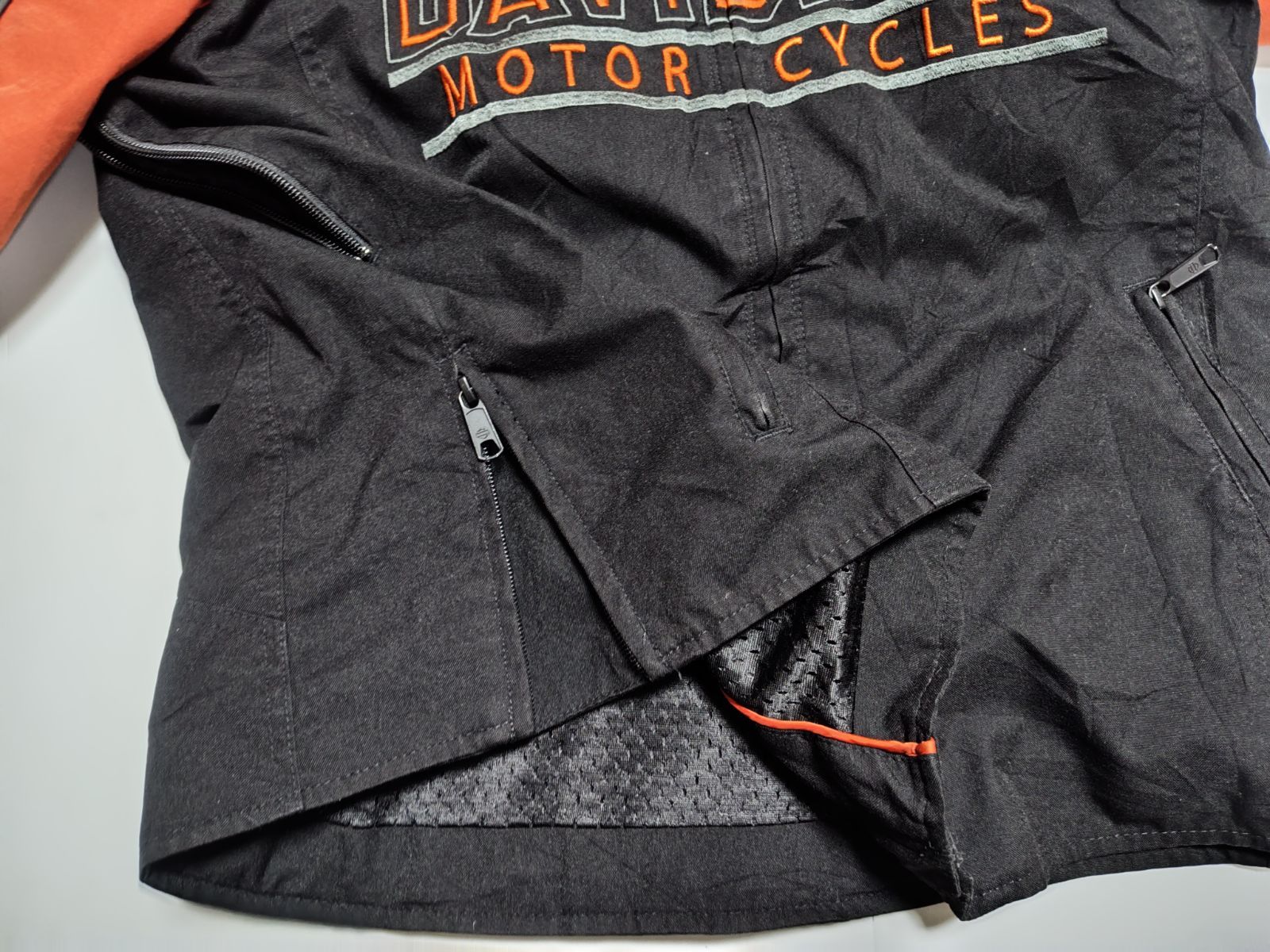 訳あり Harley-Davidson ハーレーダビッドソン ナイロン ライダース