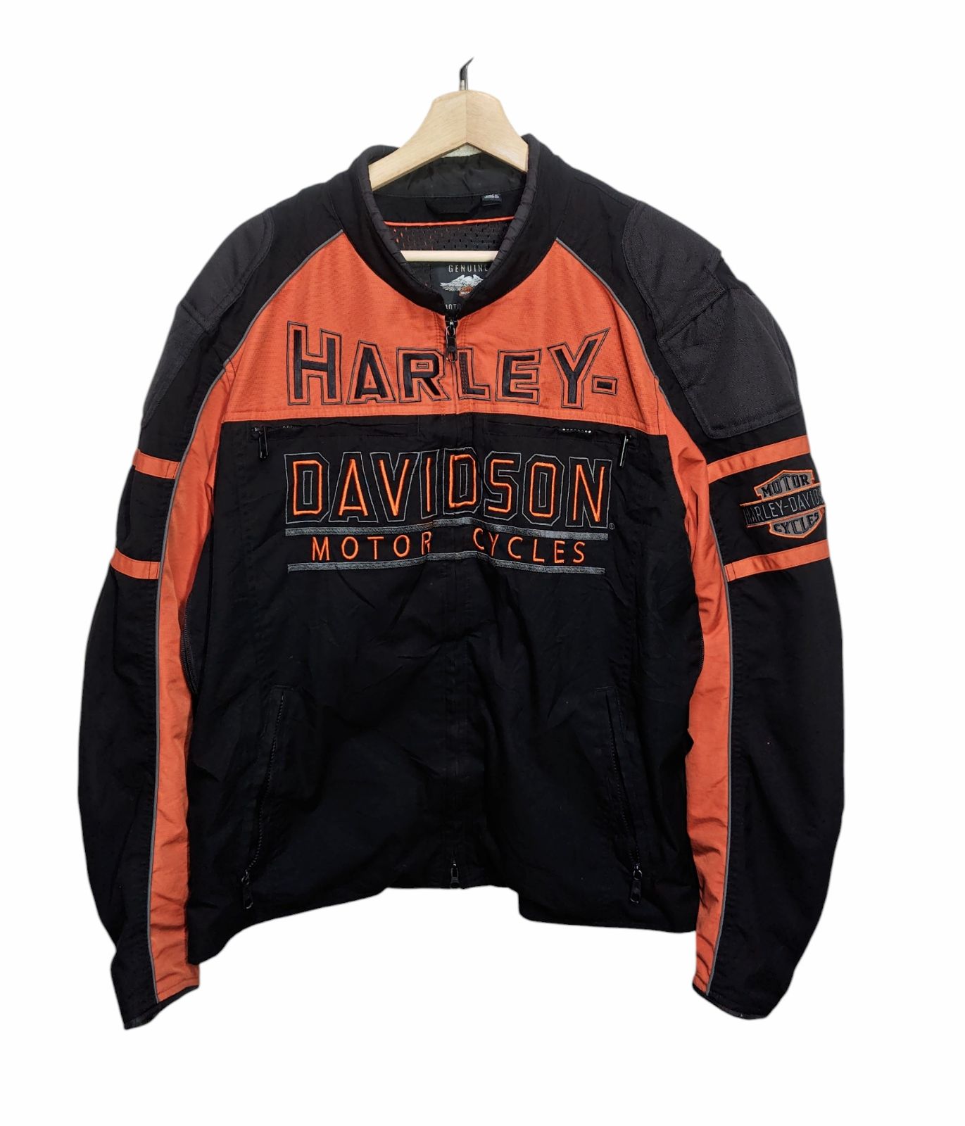 訳あり Harley-Davidson ハーレーダビッドソン ナイロン ライダース