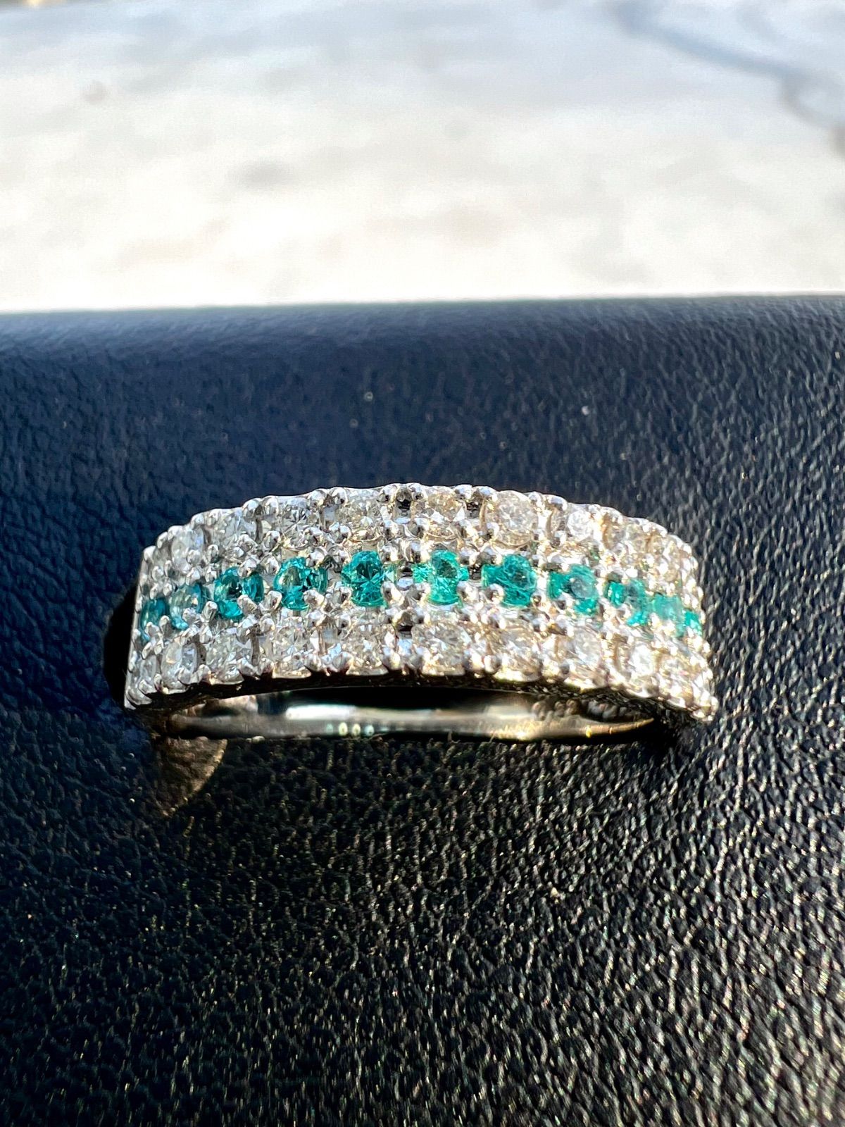 見事な煌めき!!!★ブラジル・バターリャパライバトルマリンPt900リング★ Pt900 PARAIBA 非加熱パライバトルマリンリング ブラジル産 | jewelry