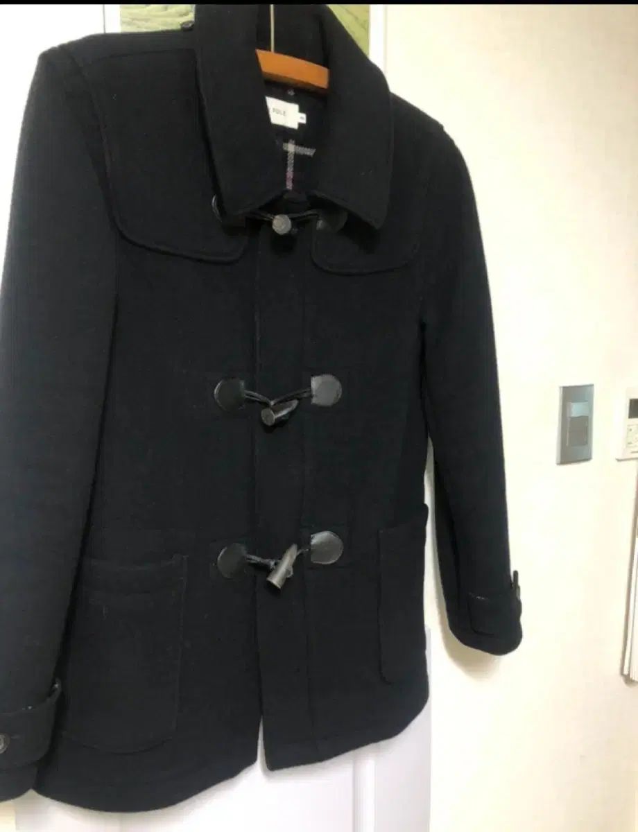 BEAN POLE ビーンポール ブラック トグルボタン コート100