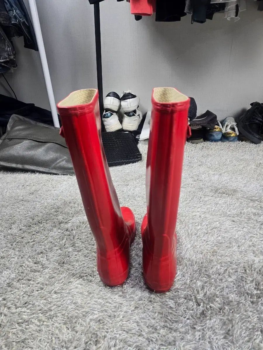 ハンター オリジナル トール レインブーツ レッド 240 - メルカリ