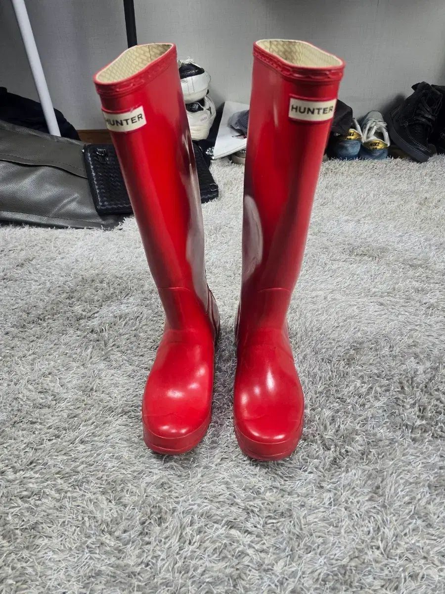 ハンター オリジナル トール レインブーツ レッド 240 - メルカリ