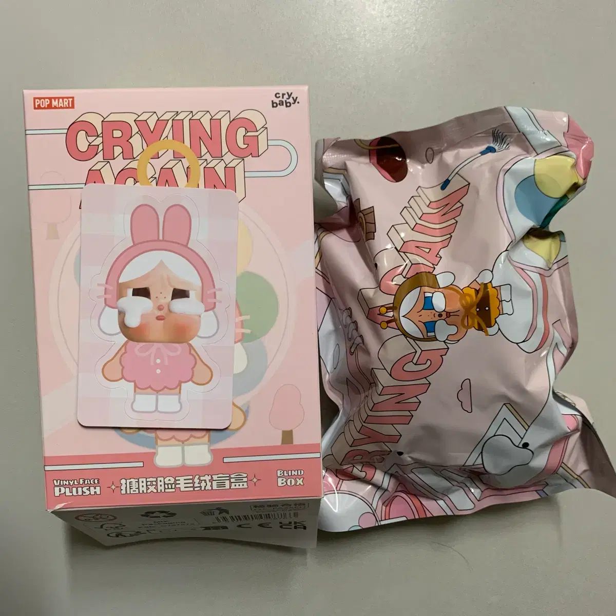 クライベイビー クライアゲイン4体セット カエル アヒル アリス ハチ クライベイビー アゲイン アリス うさぎ カエル みつばち アヒル クマ