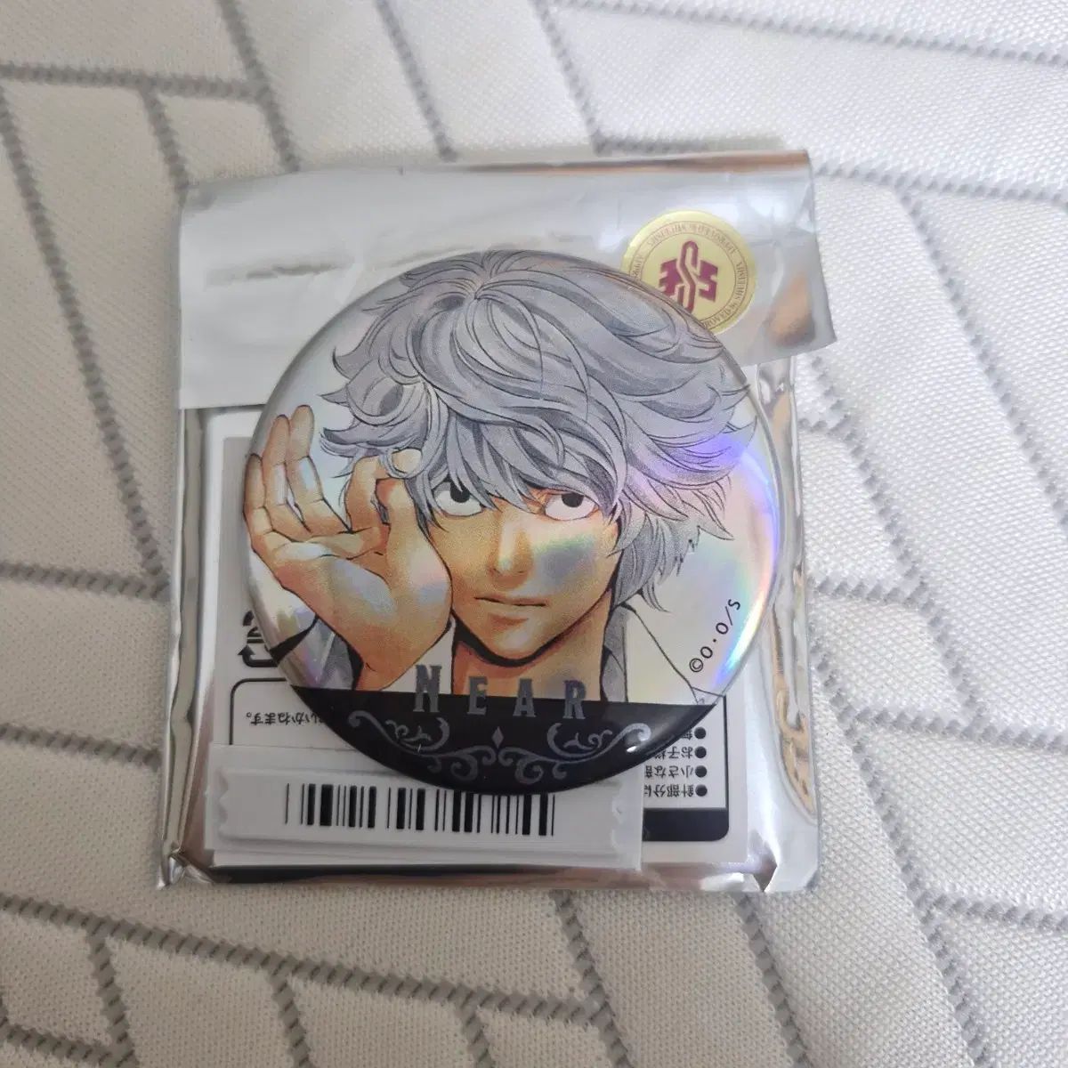 DEATH NOTE(デスノート)ニア原画缶バッジ - メルカリ