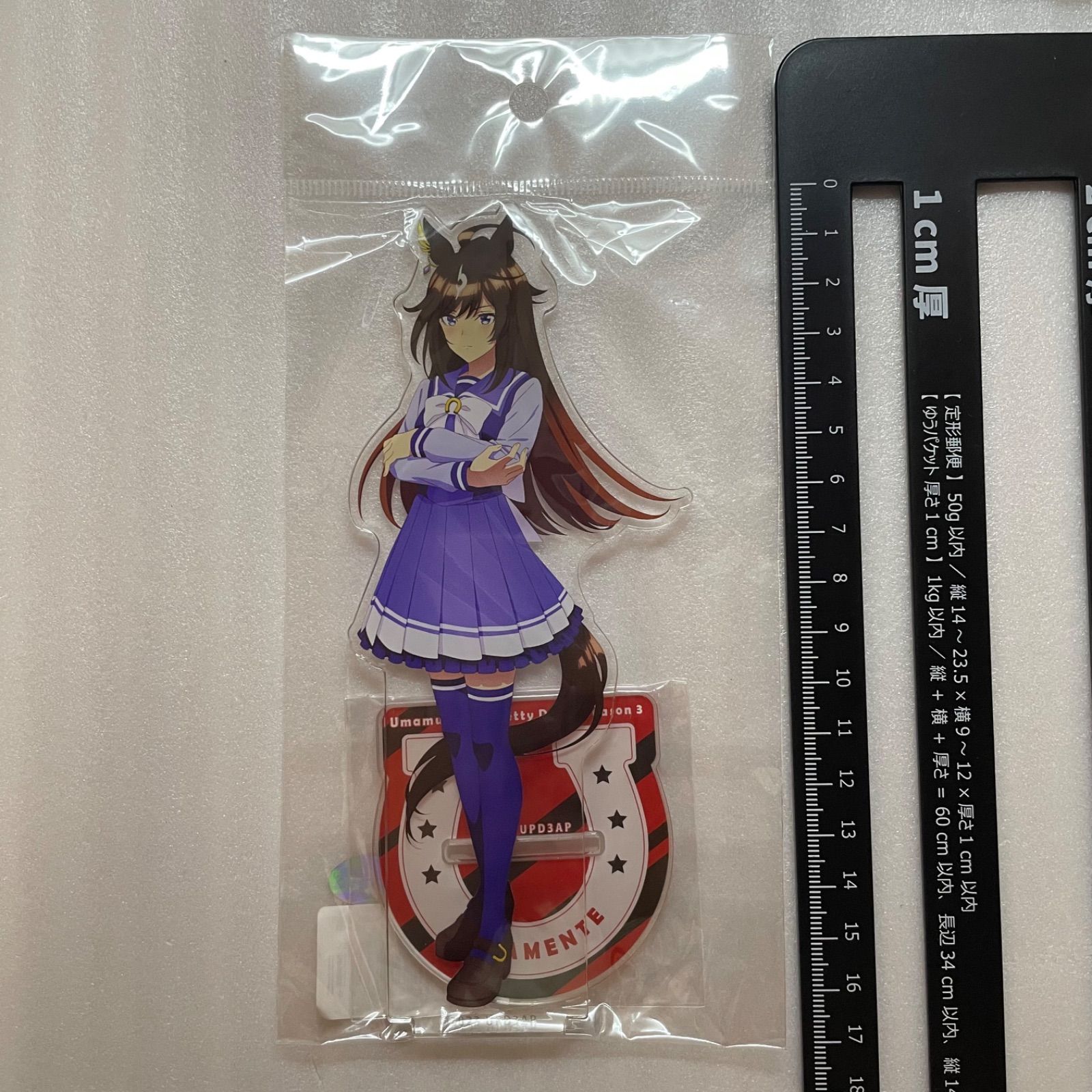 ドゥラメンテ 制服 描き下ろし アクリルスタンド ウマ娘 プリティー