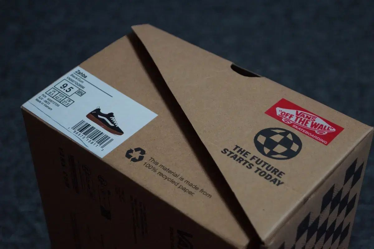 275 VANS ヴァンズ スケート ジャバ ブラック ガムソール