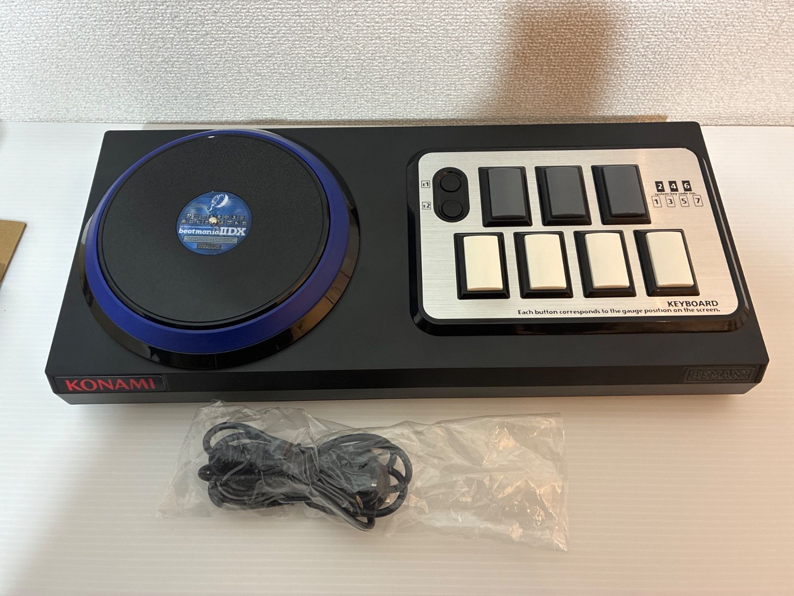 【新品未開封】beatmania IIDX 専用コントローラ エントリーモデル ジャンク品】beatmania IIDX 専用コントローラ エントリーモデル