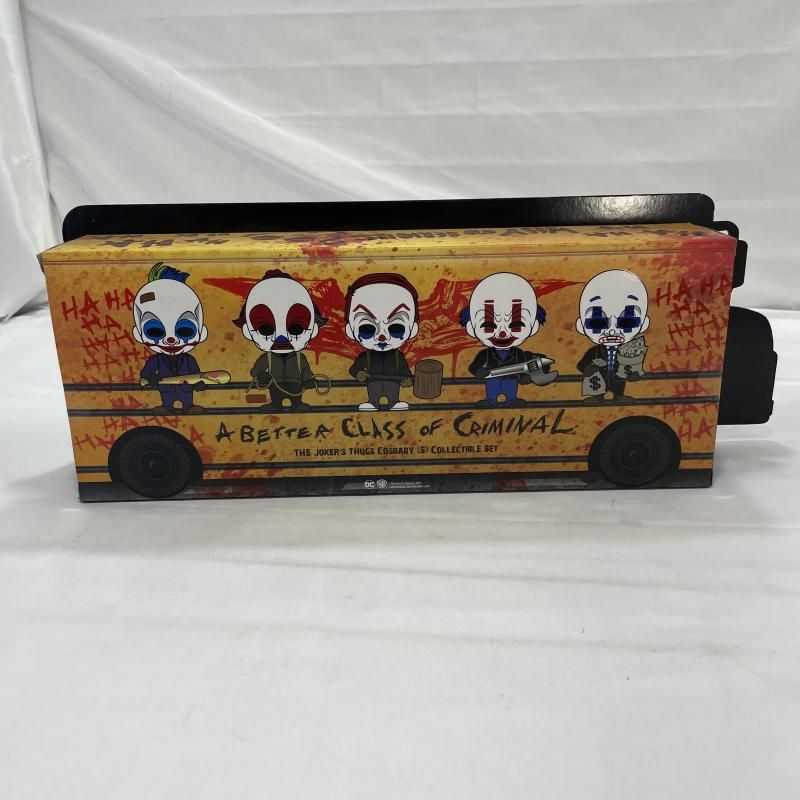 中古】未開封)HotToys コスベイビー ジョーカーの銀行強盗たち サイズS