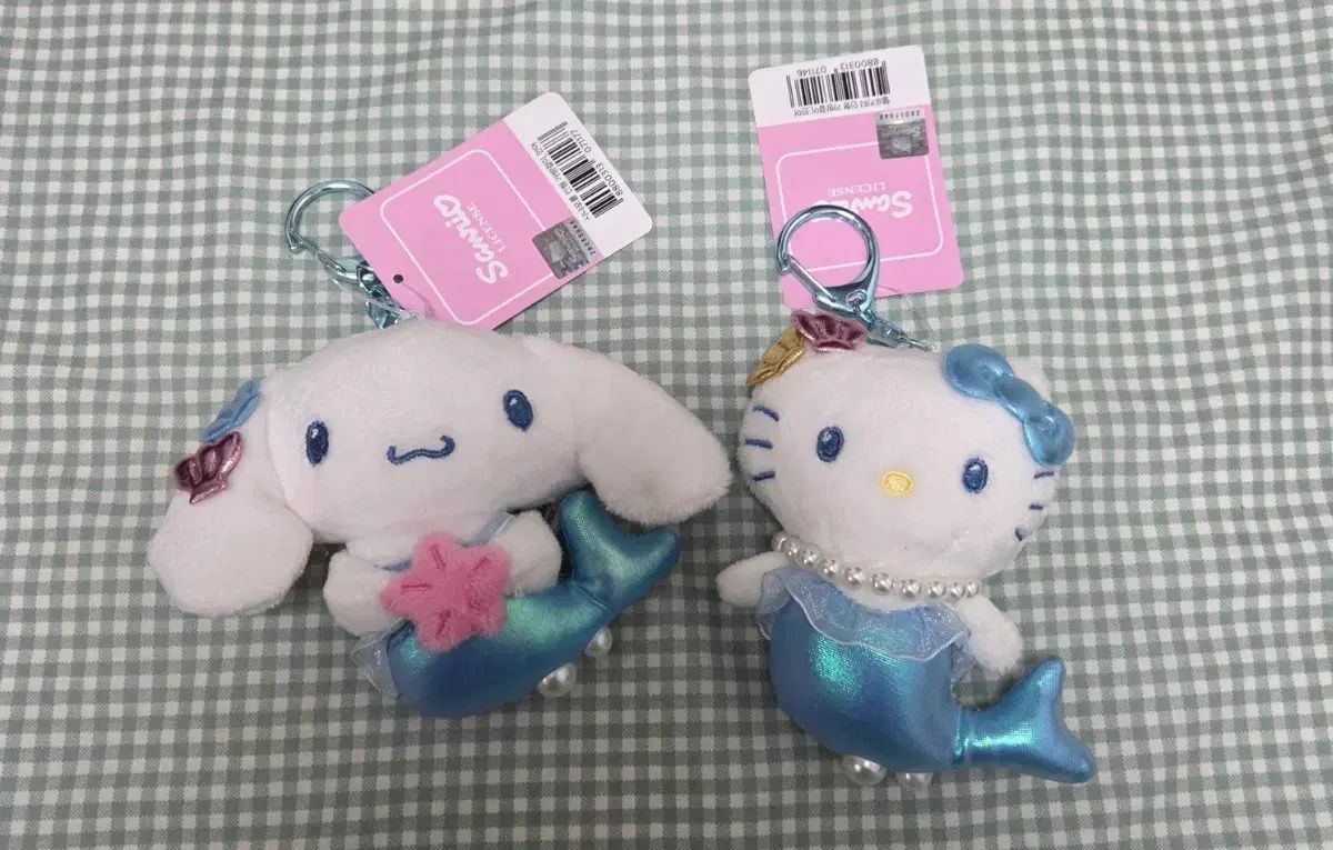 人魚 Sanrio キーホルダー Hello Kitty (ハローキティ) シナモロール