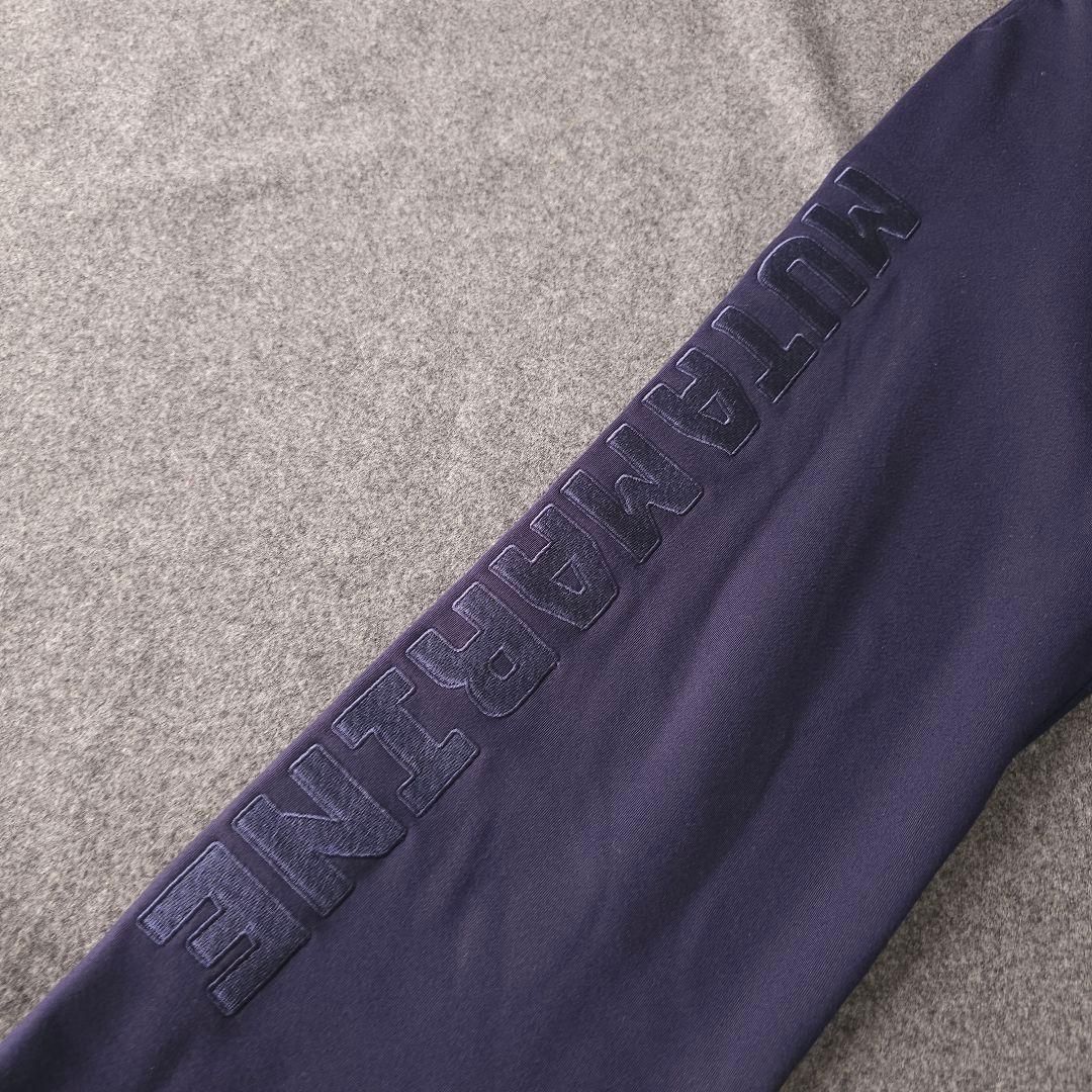 【ムータマリンゴルフ】秋冬ラバーロゴ×ロゴネーム ダンボール素材薄起毛パンツM MUTA MARIN GOLF ムータマリンゴルフ 秋冬 ラバーロゴ×ロゴネーム