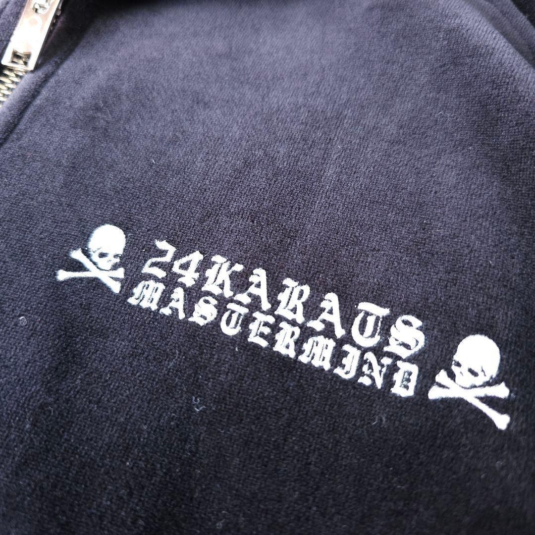 限定【 24KARATS × MASTERMIND 24カラッツ×マスターマインド】 ベロア