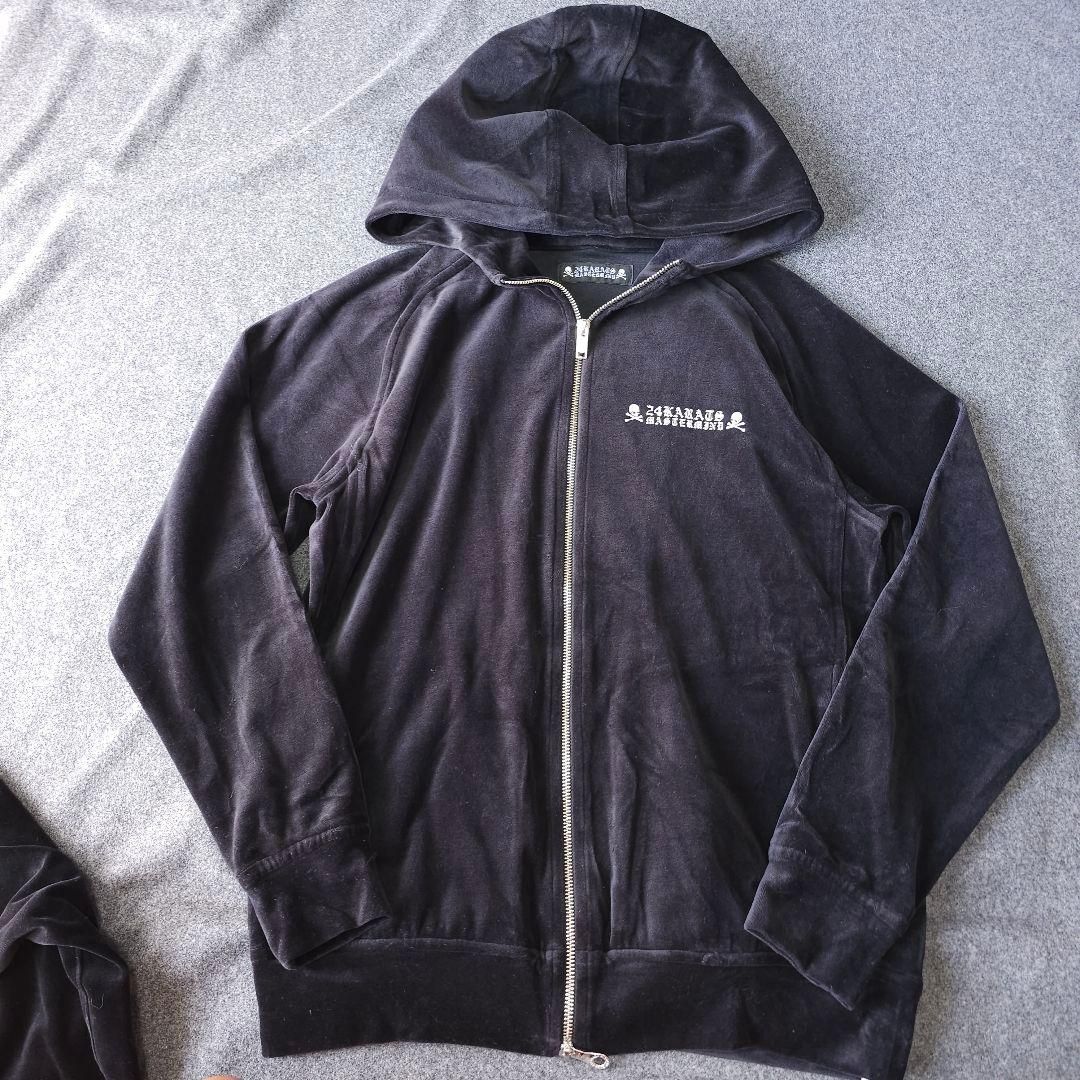 限定【 24KARATS × MASTERMIND 24カラッツ×マスターマインド】 ベロア