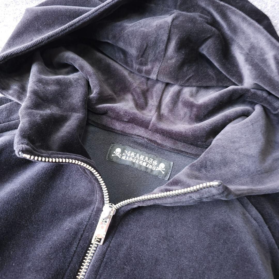 限定【 24KARATS × MASTERMIND 24カラッツ×マスターマインド】 ベロア