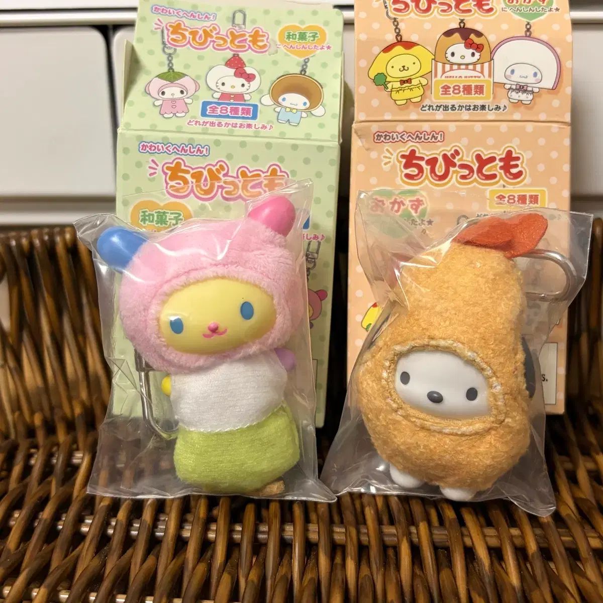 サンリオ ちびとも 3弾 / 和菓子 ウサハナ タン チャン ポチャッコ