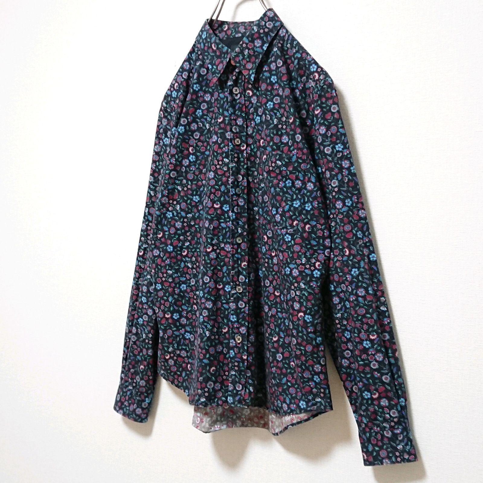 正規品，お得 美品 ポールスミス 正規品 コットン100％ 長袖シャツ