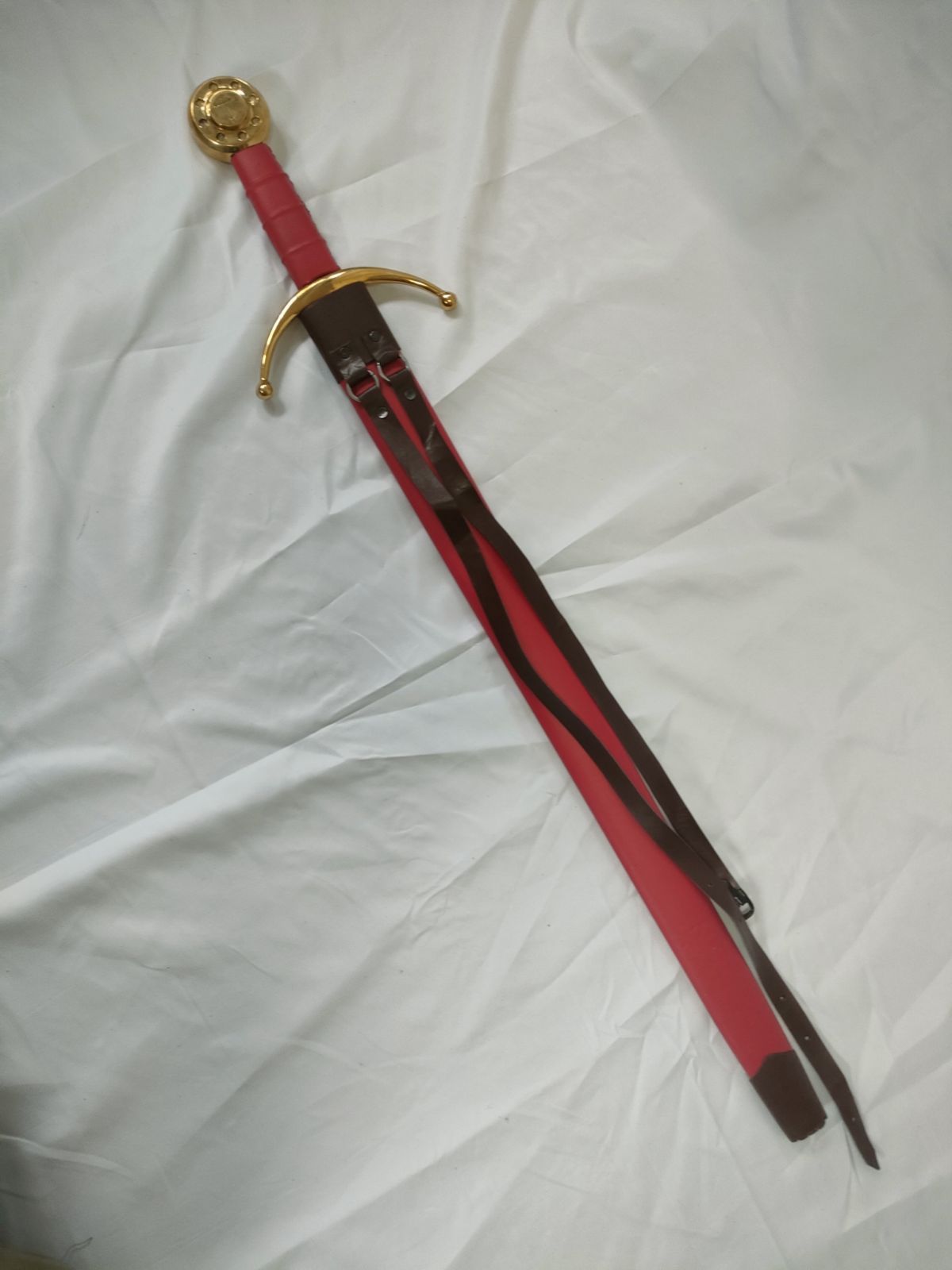 ● 品● ヴァイキングソードB 真鍮製刀身 模造刀 西洋剣 A 2