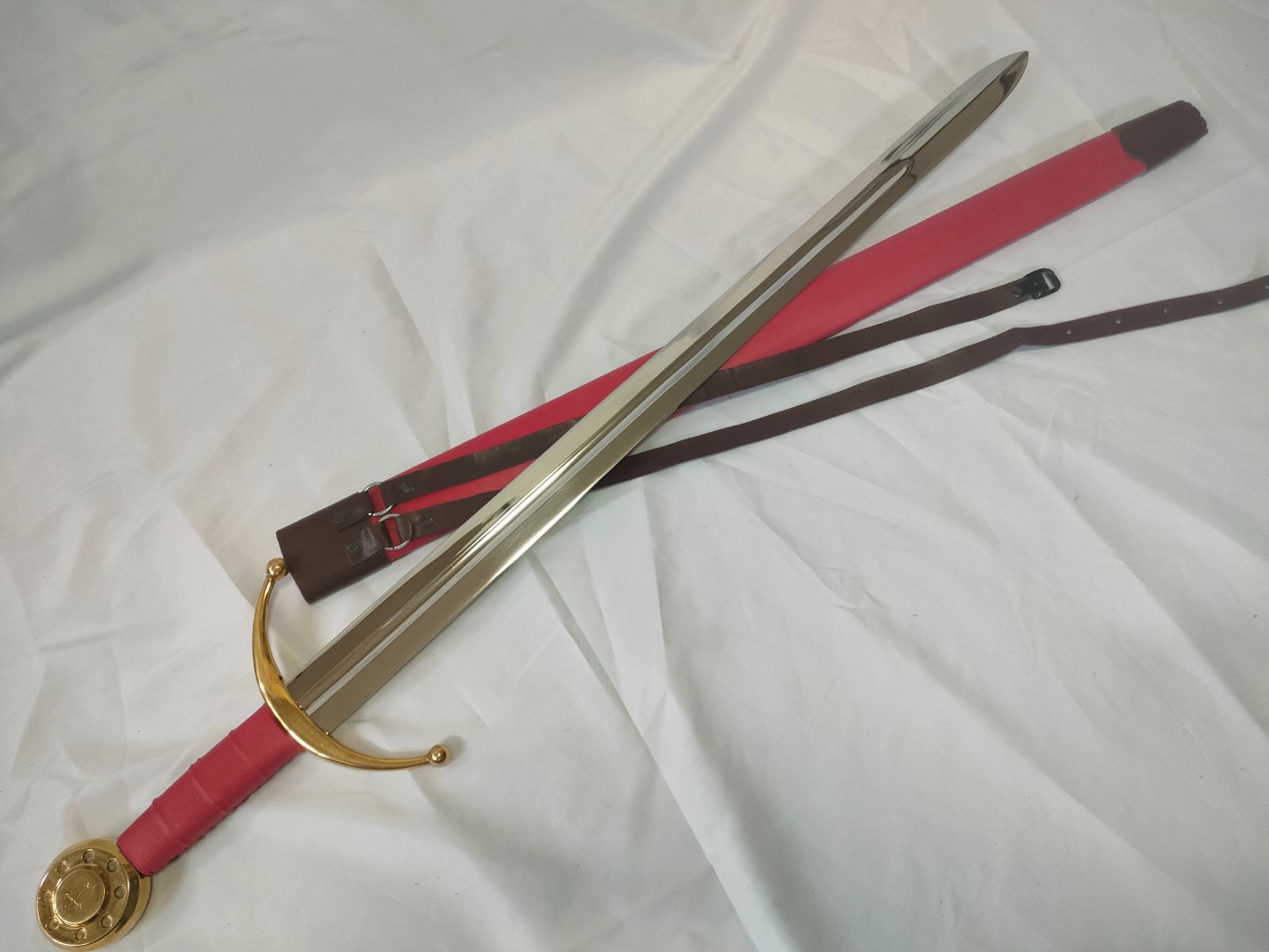 ○訳あり品○ ヴァイキングソードB 真鍮製刀身 模造刀 西洋剣 A1