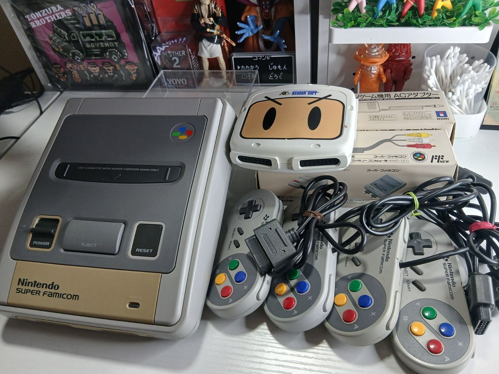 スーパーファミコン本体 マルチタップ セット売り - メルカリ