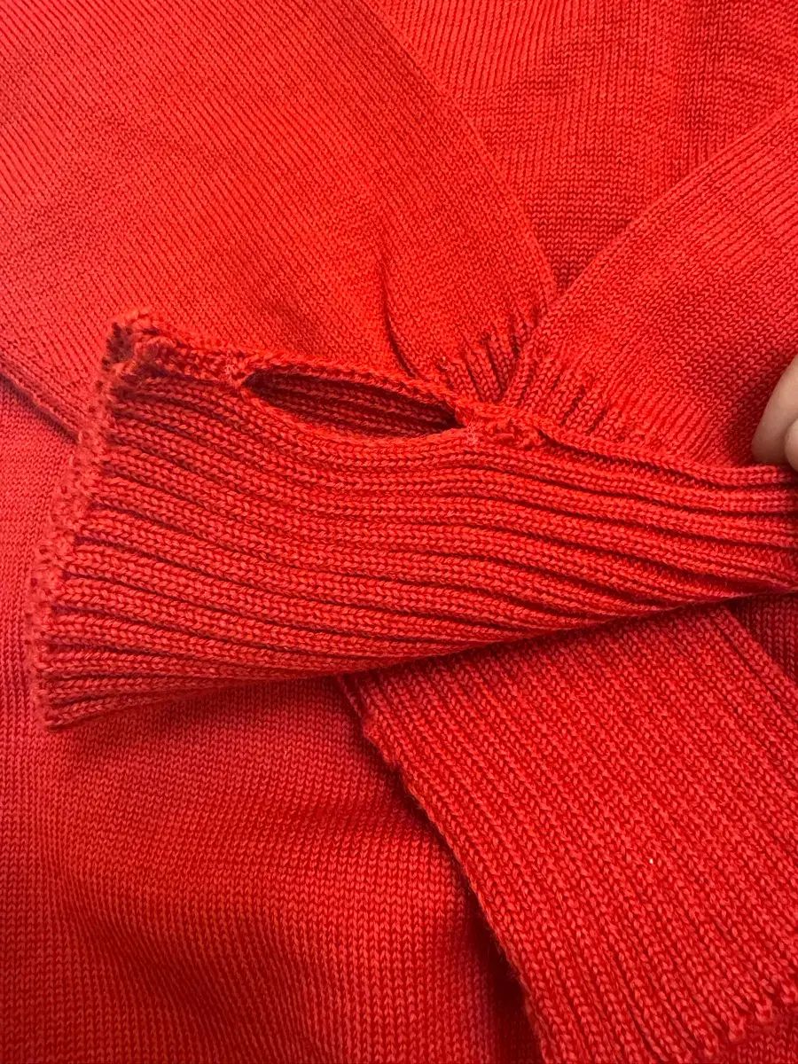 Andersen-Andersen(アンデルセンアンデルセン) レッドニット - メルカリ