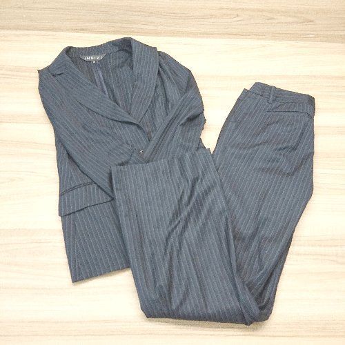 ◇ INDIVI インディヴィ ストライプ柄 フォーマル 綺麗め 大人っぽい