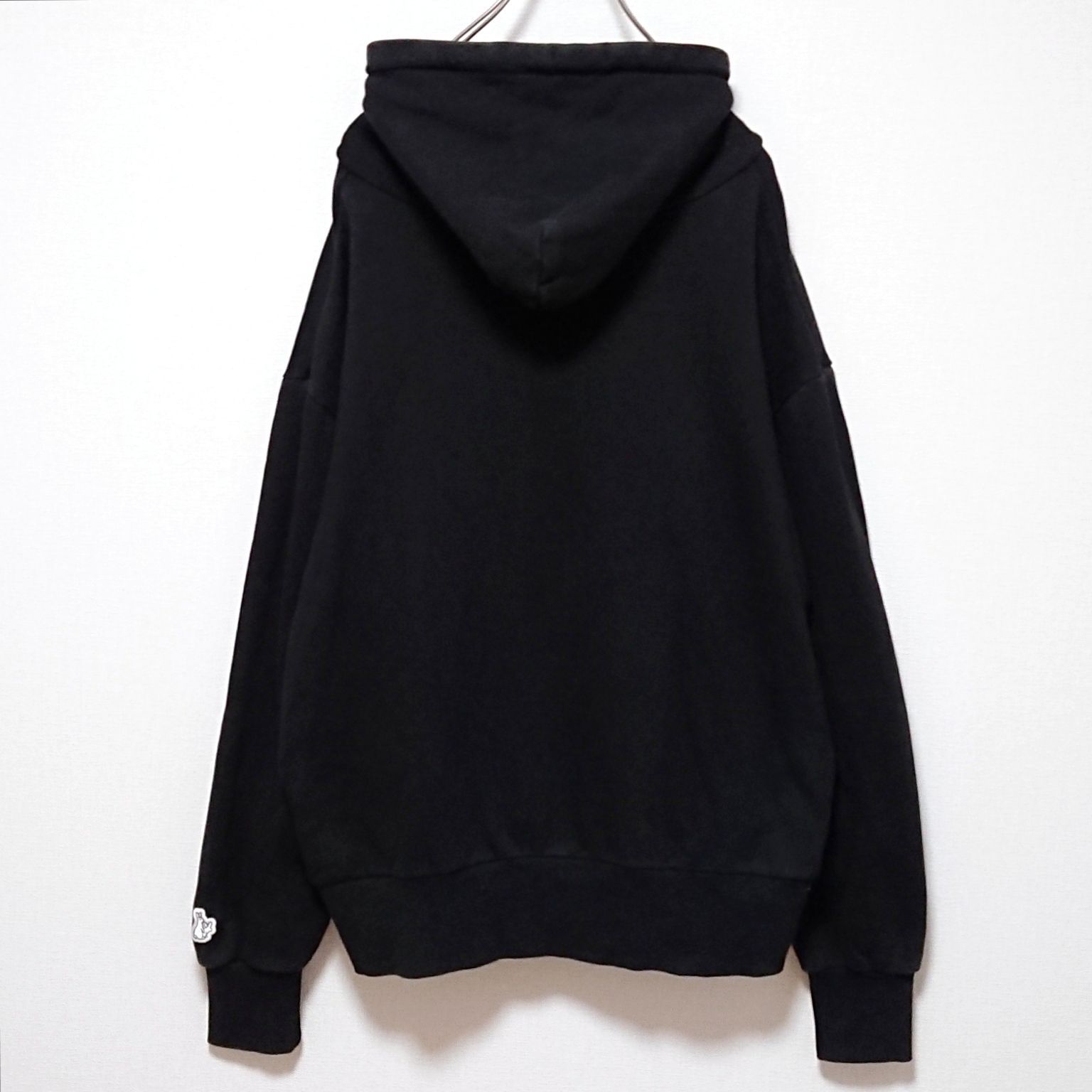 希少 エフアールツー エクストララージ パイル 刺繍 ロゴ ブラック