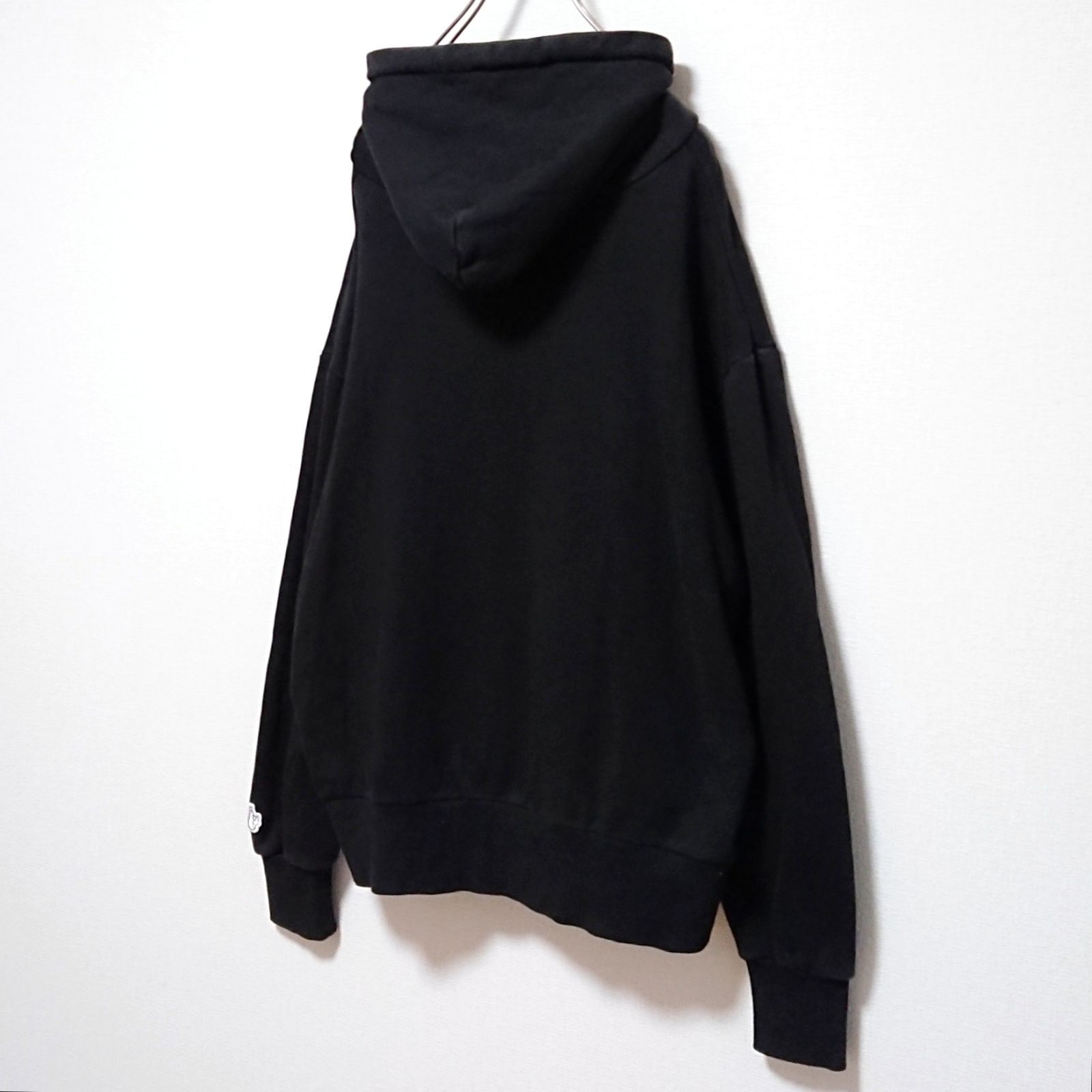 希少 エフアールツー エクストララージ パイル 刺繍 ロゴ ブラック