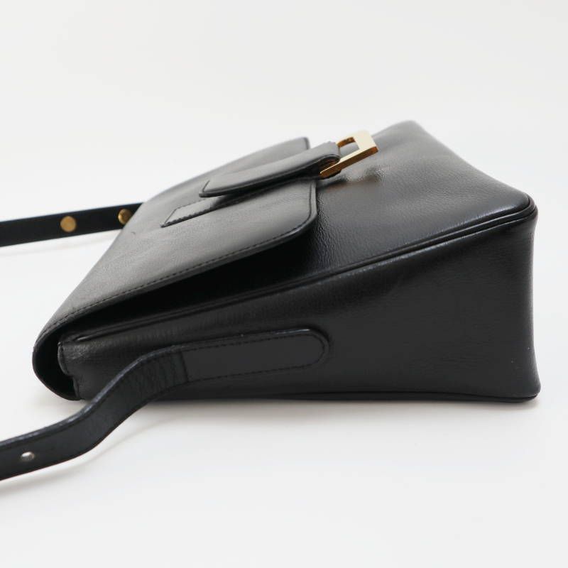 DELVAUX デルヴォー ポワリエ ヴィンテージ Dバックル レザ―ショルダー