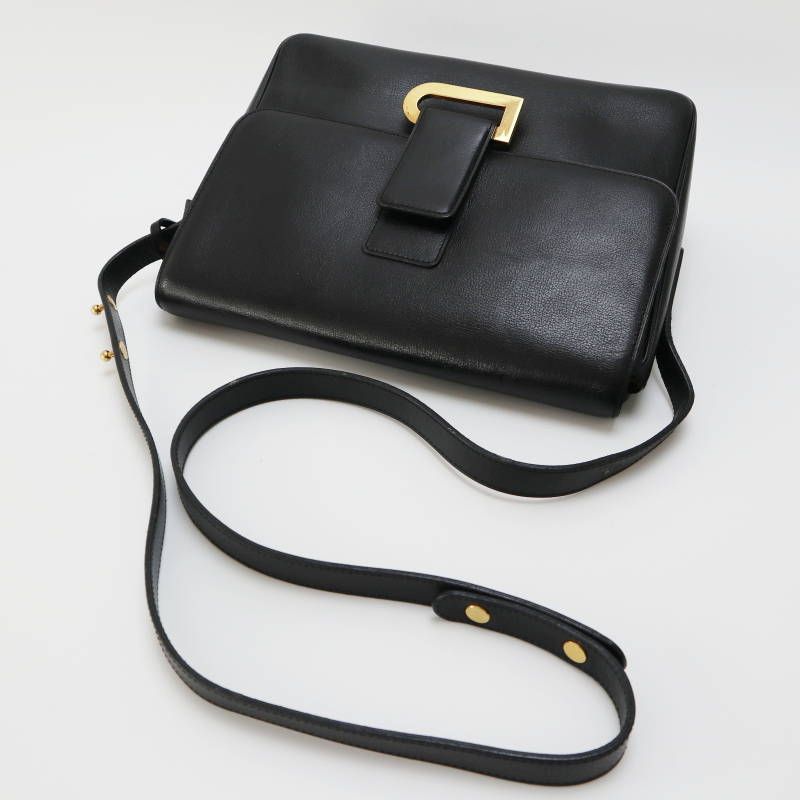 DELVAUX デルヴォー ポワリエ ヴィンテージ Dバックル レザ―ショルダー