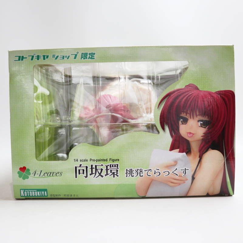 【送込未開封】コトブキヤ　4LEAVES　向坂環でらっくす　ToHeart2 未開封 コトブキヤ 4-Leaves 1/4 ToHeart2 DX プラス 向坂環 挑発