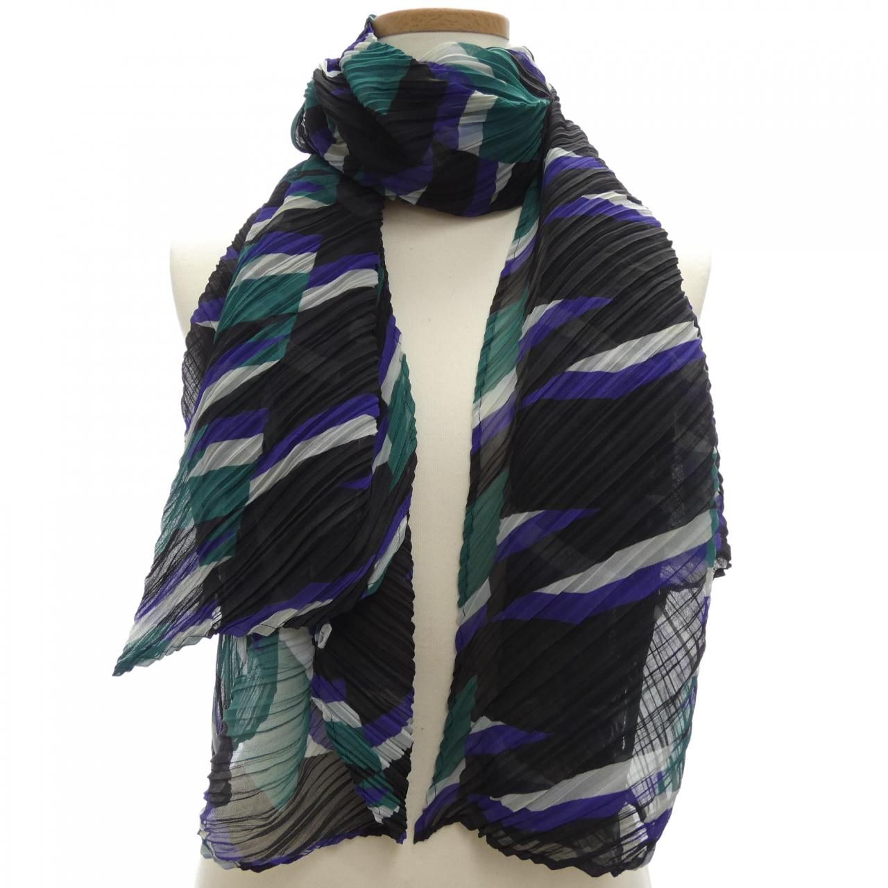 プリーツプリーズ PLEATS PLEASE PP 12 AD 131 SCARF
